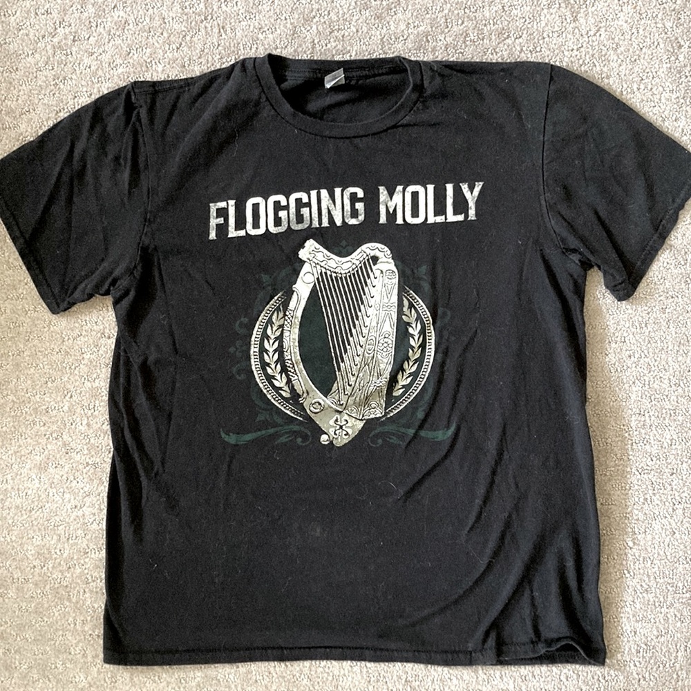 FLOGGING MOLLY Spring 2022 tour graphic tee, M.
